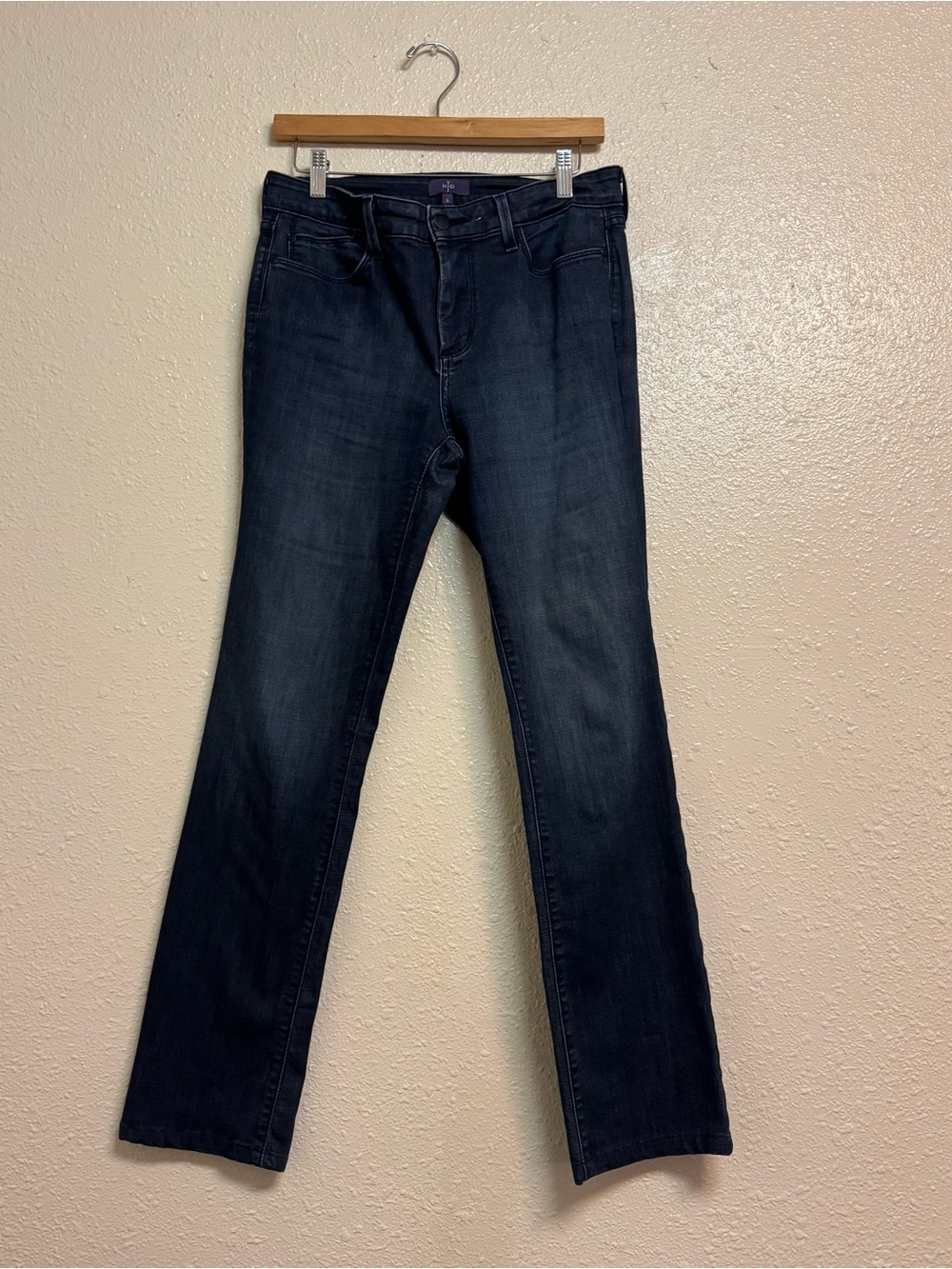 NYDJ Straight Indigo Jeans Sz 8